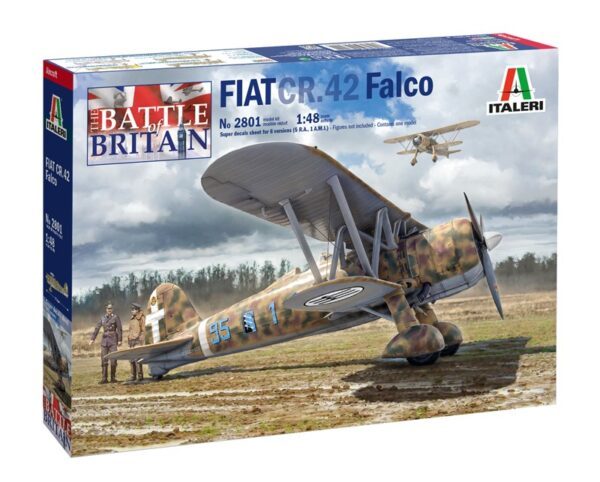2801 ITALERI 1/48 Fiat CR.42 Falco "Battle of Britains 80th Anniversary"