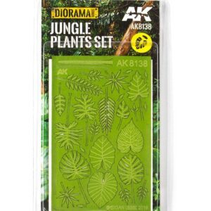 AK-8138 AK INTERACTIVE JUNGLE PLANTS SET