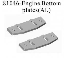 81046 WindHobby RK Engine bottom plates aluminium