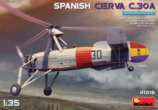 41016 1/35 Spanish Cierva C.30A MINI ART