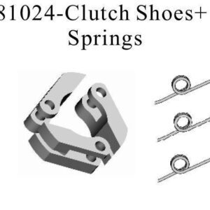 81024 Athena RK Clutch Shoes + Spring (3 ceppi)