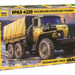 3654 1/35 URAL-4320 Russian Army Truck ZVEZDA
