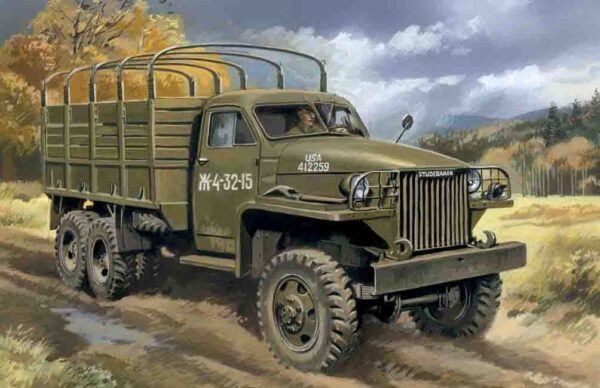 35511 1/35 Studebaker US6 WWII Army Truck ICM