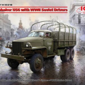 35510 1/35 Studebaker US6 with WWII Soviet Drivers ICM