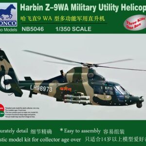 CB-NB5046 1/350 Harbin Z-9WA Military Utility Helicopter (3 pezzi per scatola) Bronco Models