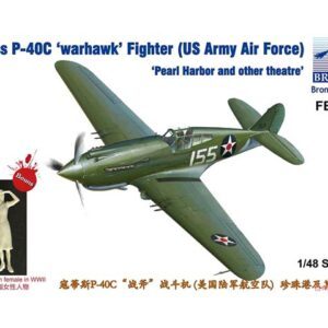 CB-FB4008 1/48 Curtiss P-40C’Warhawk’Fighter (US Army Air Force) Bronco Models