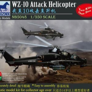 CB-NB5048 1/350 WZ-10 Attack Helicopter Bronco Models