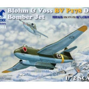 CB-GB7001 1/72 Blohm & Voss BV P178 Dive Bomber Jet Bronco Models