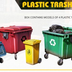 35617 1/35 Plastic Trash Cans MINI ART