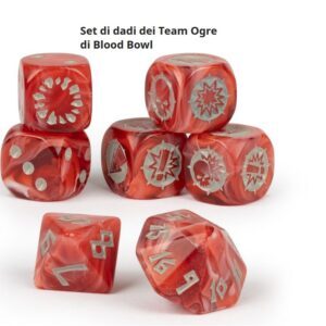 200-73 Set di dadi dei Team Ogre di Blood Bowl