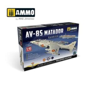 AMIG8505 AMMO of MIG/KINETIC: 1/48; Harrier AV-8S Matador