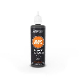 AK11242 AK INTERACTIVE: Black Primer 100 ml 3rd Generation