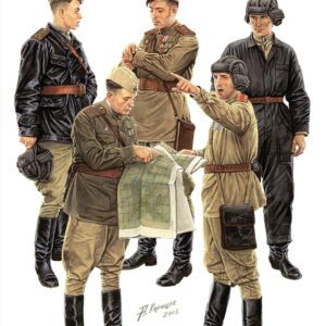 35365 1/35 Soviet Officers at Field Briefing Special Edition MINI ART