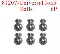 81207 Hobby RADIOKONTROL RK Universal joint balls (6 pc)