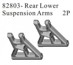 82803 Athena RADIOKONTROL RKO REAR LOWER SUSPENSION ARMS