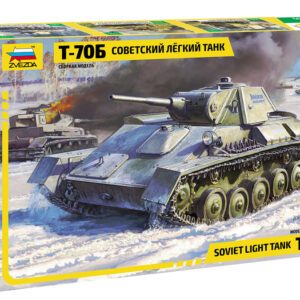 3631 1/35 Soviet Light Tank T-70B ZVEZDA