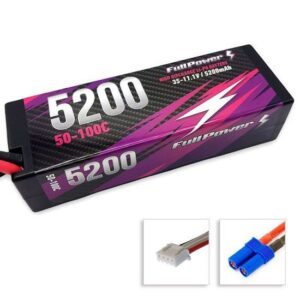 448727 FullPower Batteria Lipo 3S 5200mAh 50C HARDCASE - EC5