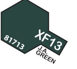 XF-13 J.A. Green TAMIYA 81713 MINI 10ml Colore Acrilico Opaco Verde