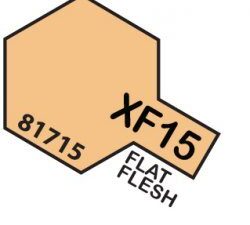 XF-15 Flat Flesh TAMIYA 81715 MINI 10ml Colore Acrilico Opaco