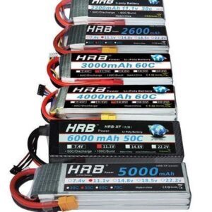 HRB 4S LiPo Accu 4000mAh 60C XT60 Softcase