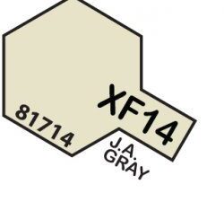 XF-14 J.A. Grey TAMIYA 81714 MINI 10ml Colore Acrilico Opaco Grigio