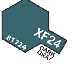 XF-24 Dark Grey TAMIYA 81724 MINI 10ml Colore Acrilico Opaco Grigio