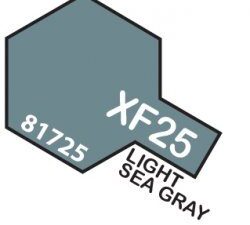 XF-25 Light Sea Grey TAMIYA 81725 MINI 10ml Colore Acrilico Opaco Grigio