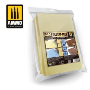 AMIG8271 AMMO of MIG 4K Sculp-Tech lastre da lavorare (cm.20x30x3)