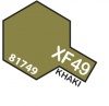 XF-49 Khaki TAMIYA 81749 MINI 10ml Colore Acrilico Opaco Khaki