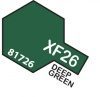 XF-26 Deep Green  TAMIYA 81726 MINI 10ml Colore Acrilico Opaco Verde