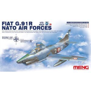 ME-DS004S MENG MODEL 1/72 FIAT G.91R NATO AIR FORCES