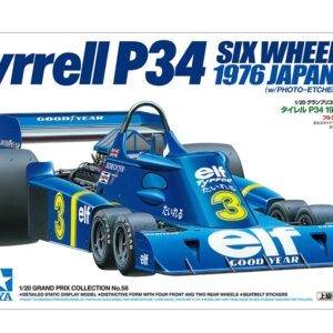 20058 TAMIYA 1/20 Tyrrell P34 Six Wheeler with Photo Etched Parts [Limited Edition]