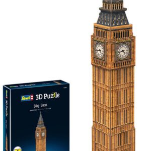 00201 REVELL 3D Puzzle Big Ben 117x117x517 mm Pezzi: 44