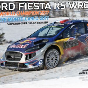 012 BELKITS 1/24 Ford Fiesta WRC (Versione Campione del Mondo 2017 Rally di Montecarlo)