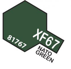 XF-67 NATO Green TAMIYA 81767 MINI 10ml Colore Acrilico Opaco