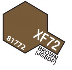 XF-72 Brown/JGSDF  TAMIYA 81772 MINI 10ml Colore Acrilico Opaco