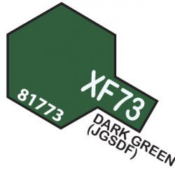 XF-73 D.Green/JGSDF TAMIYA 81773 MINI 10ml Colore acrilico opaco