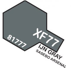 XF-77 IJN Gray TAMIYA 81777 MINI 10ml Colore acrilico opaco
