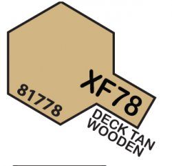 XF-78 Wooden Deck Tan TAMIYA 81778 MINI 10ml Colore acrilico opaco