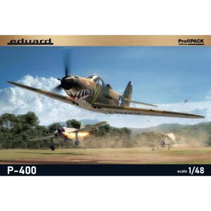 EDU8092 EDUARD: 1/48; ProfiPACK edition kit of US WWII fighter plane P-400