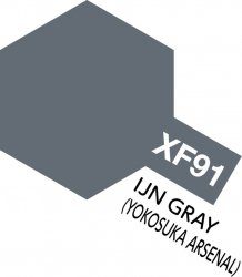 XF-91 IJN Gray Yokosuka Arsenal TAMIYA 81791 MINI 10ml Colore acrilico opaco