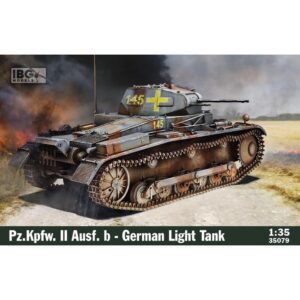 IBG35079 IBG MODELS 1/35 Pz.Kpfw. II Ausf. b - German Light Tank
