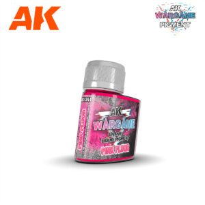 AK1241 Pigmento liquido Pink Fluor WARGAME 35ml AK INTERACTIVE