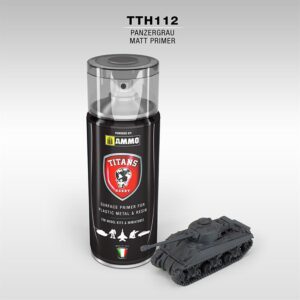 TTH112 PRIMER PANZERGRAU opaco (grigio scuro tedesco) TITANS