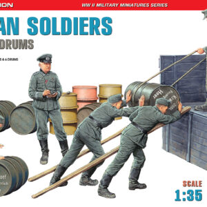 35366 1/35 German Soldiers with Fuel Drums. Special Edition