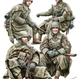 35370 1/35 German Tank Riders (Winter Uniform 1944-45) MINI ART