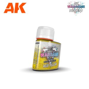 AK1201 SMALTO PIGMENTO LIQUIDO Acid Yellow 35 ml