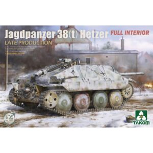 TKM2172 1/35 Jagdpanzer 38(T) Hetzer Late Production con interni completi