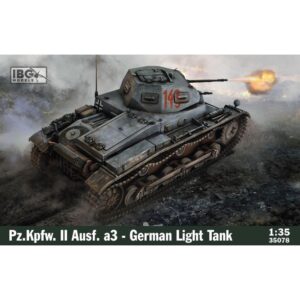 IBG35078 1/35 Pz.Kpfw. II Ausf. a3 - German Light Tank IBG MODELS