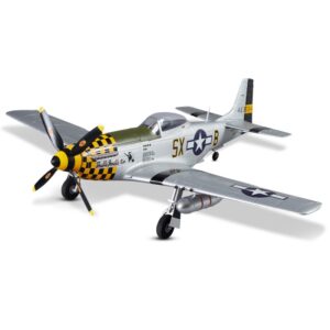 DB003PG 750mm P-51D Aeromodello Mustang Warbird PNP kit Derbee